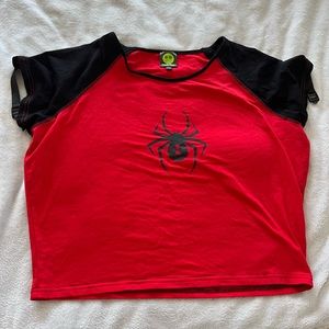 Tunnel vision baby tee